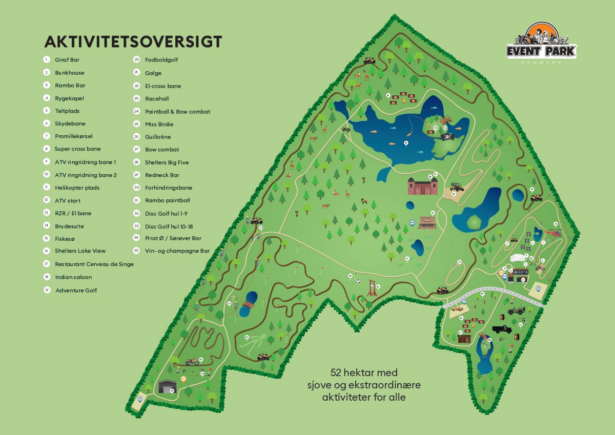 Privat & Erhverv: 52 hektar stor park